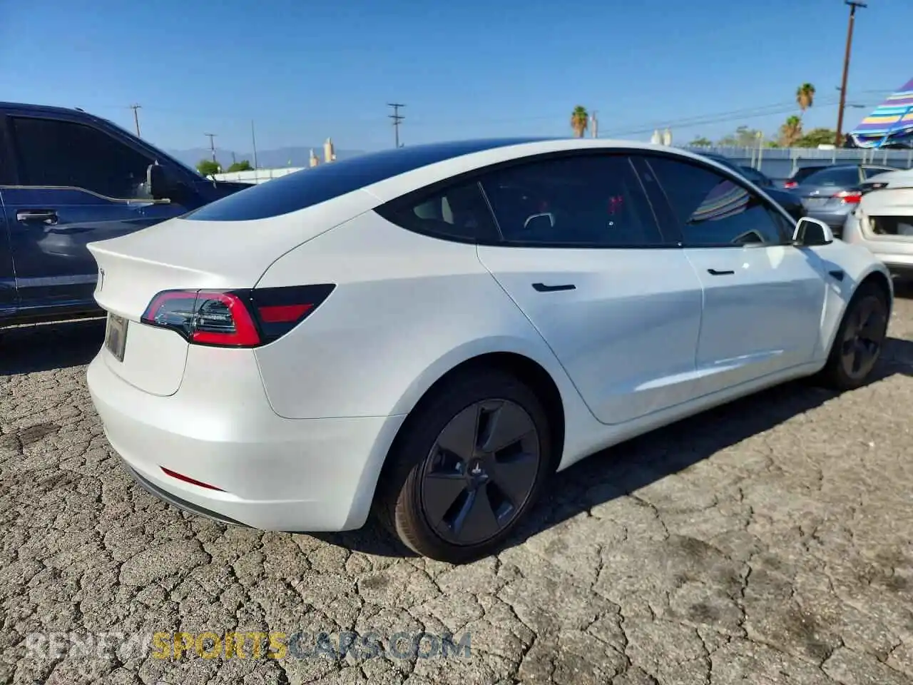 3 Photograph of a damaged car 5YJ3E1EA2PF544159 TESLA MODEL 3 2023
