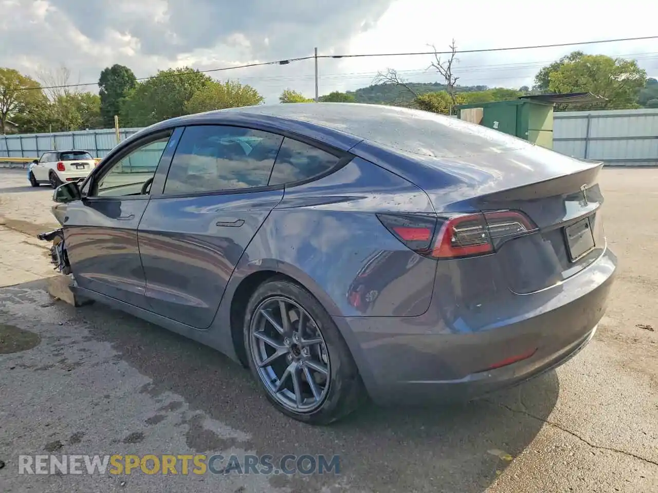 2 Photograph of a damaged car 5YJ3E1EA2PF548387 TESLA MODEL 3 2023