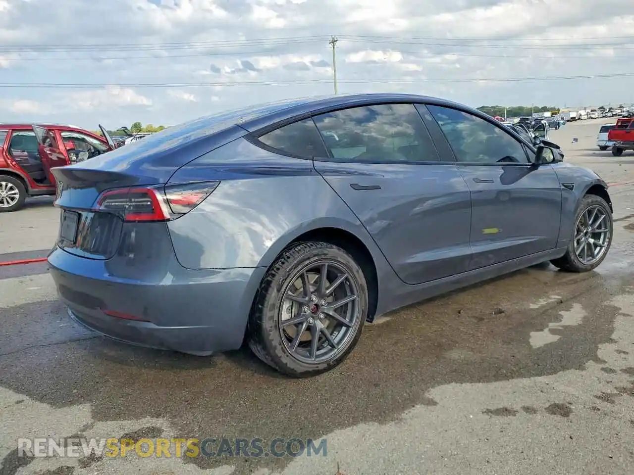 3 Photograph of a damaged car 5YJ3E1EA2PF548387 TESLA MODEL 3 2023