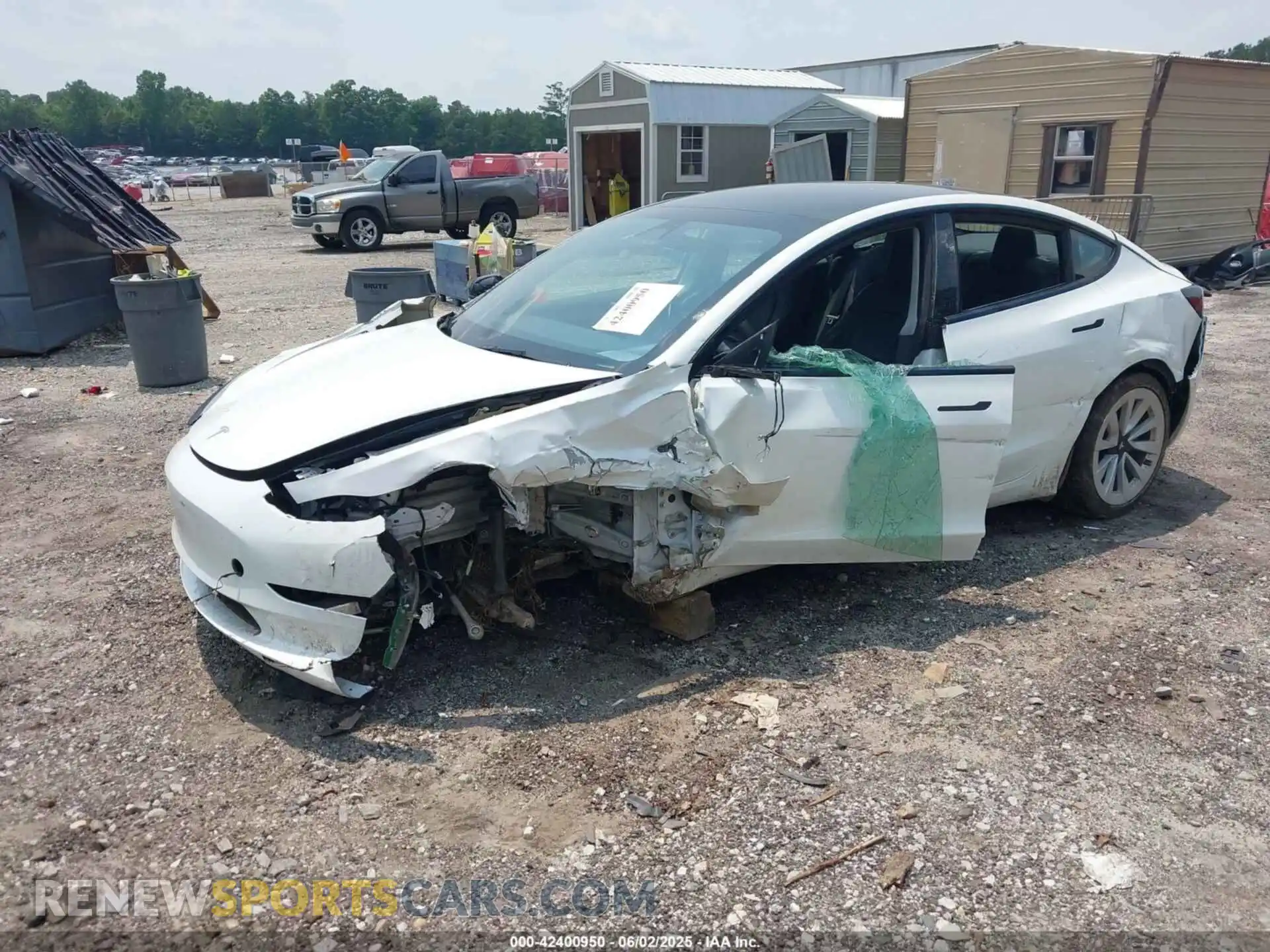 2 Photograph of a damaged car 5YJ3E1EA2PF554416 TESLA MODEL 3 2023