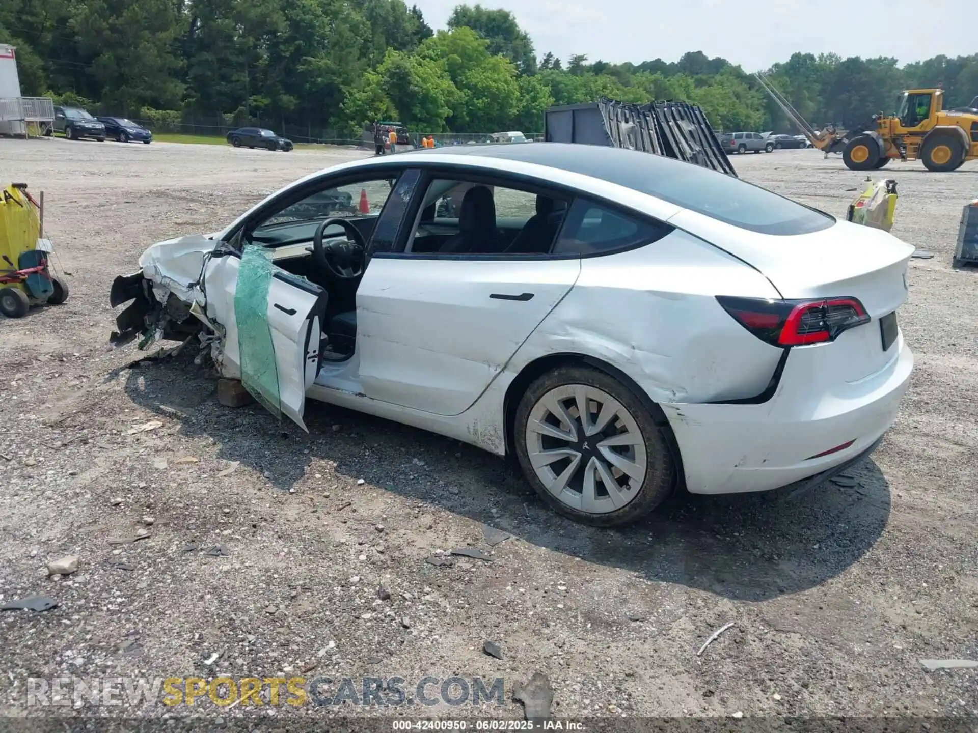 3 Photograph of a damaged car 5YJ3E1EA2PF554416 TESLA MODEL 3 2023