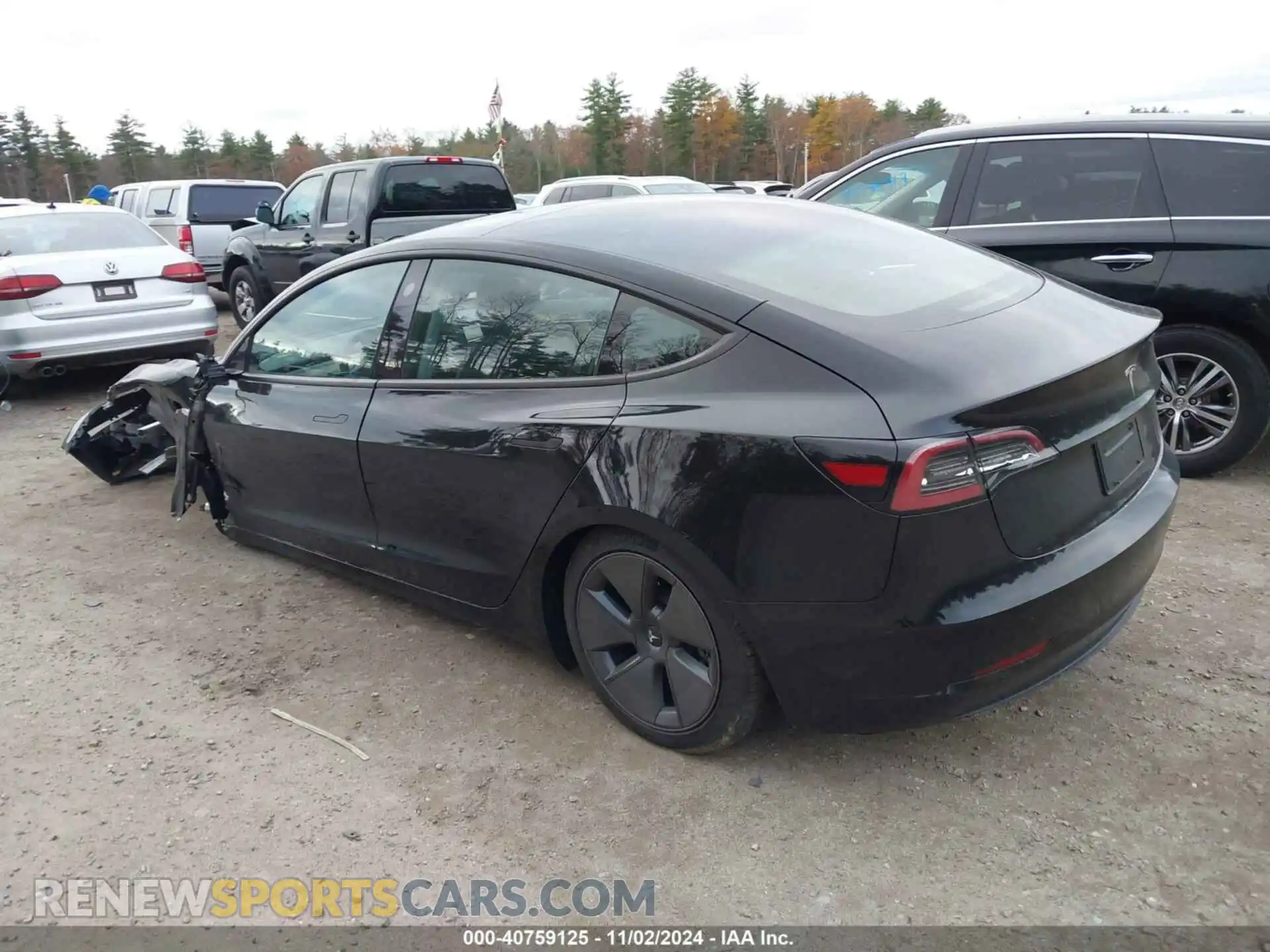 3 Фотография поврежденного автомобиля 5YJ3E1EA2PF556604 TESLA MODEL 3 2023