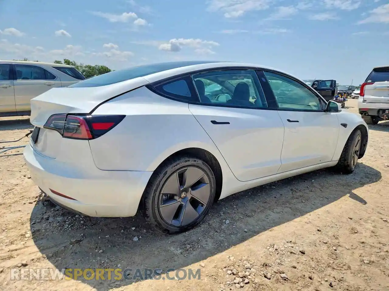 3 Photograph of a damaged car 5YJ3E1EA2PF560846 TESLA MODEL 3 2023
