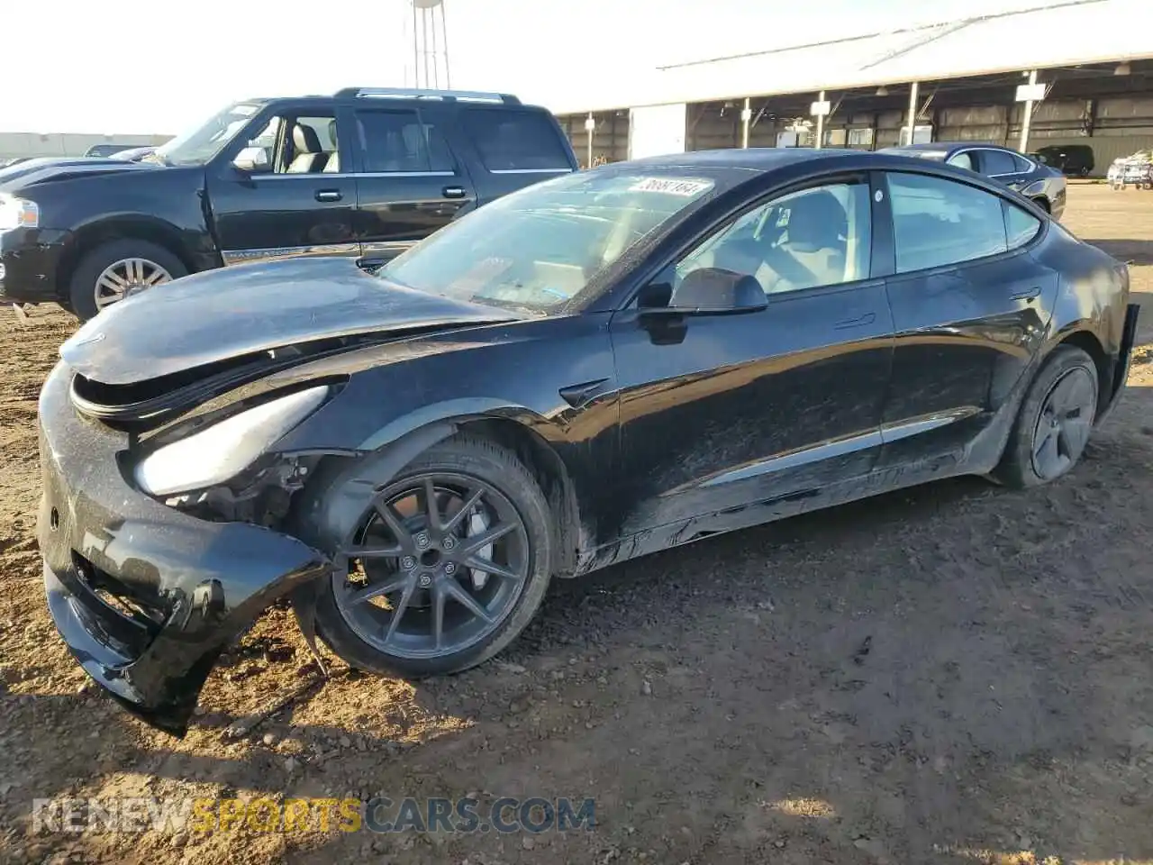 1 Photograph of a damaged car 5YJ3E1EA2PF566727 TESLA MODEL 3 2023