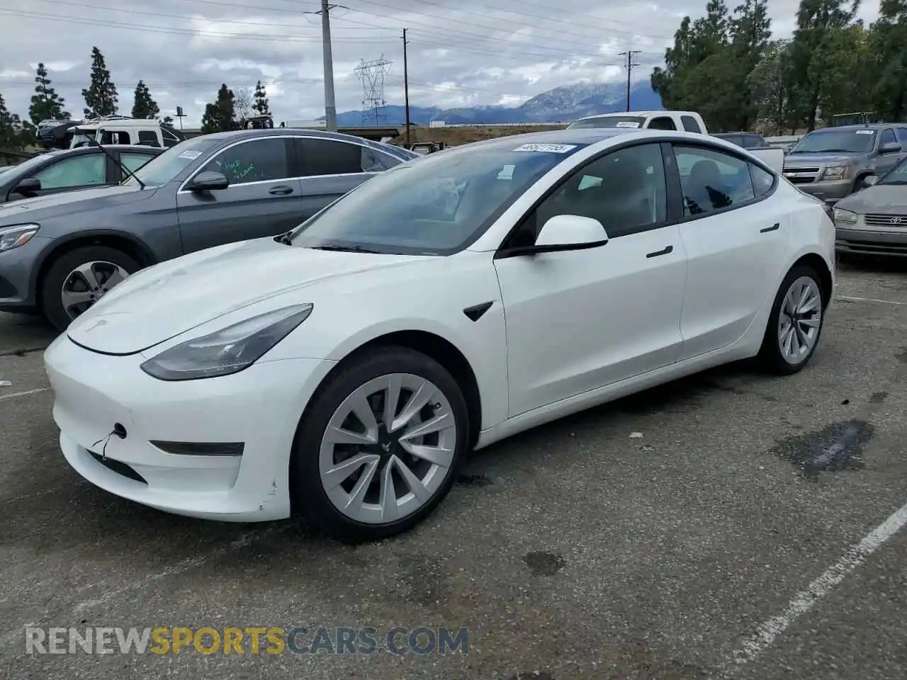 1 Photograph of a damaged car 5YJ3E1EA2PF569109 TESLA MODEL 3 2023