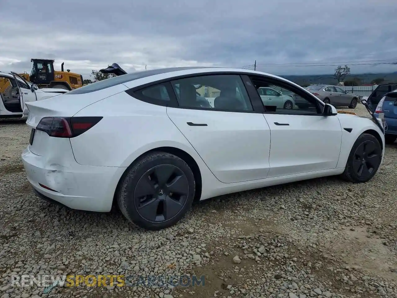 3 Photograph of a damaged car 5YJ3E1EA2PF577503 TESLA MODEL 3 2023