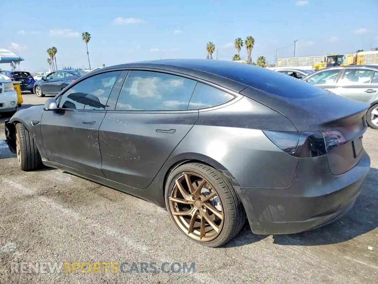 2 Photograph of a damaged car 5YJ3E1EA2PF606630 TESLA MODEL 3 2023