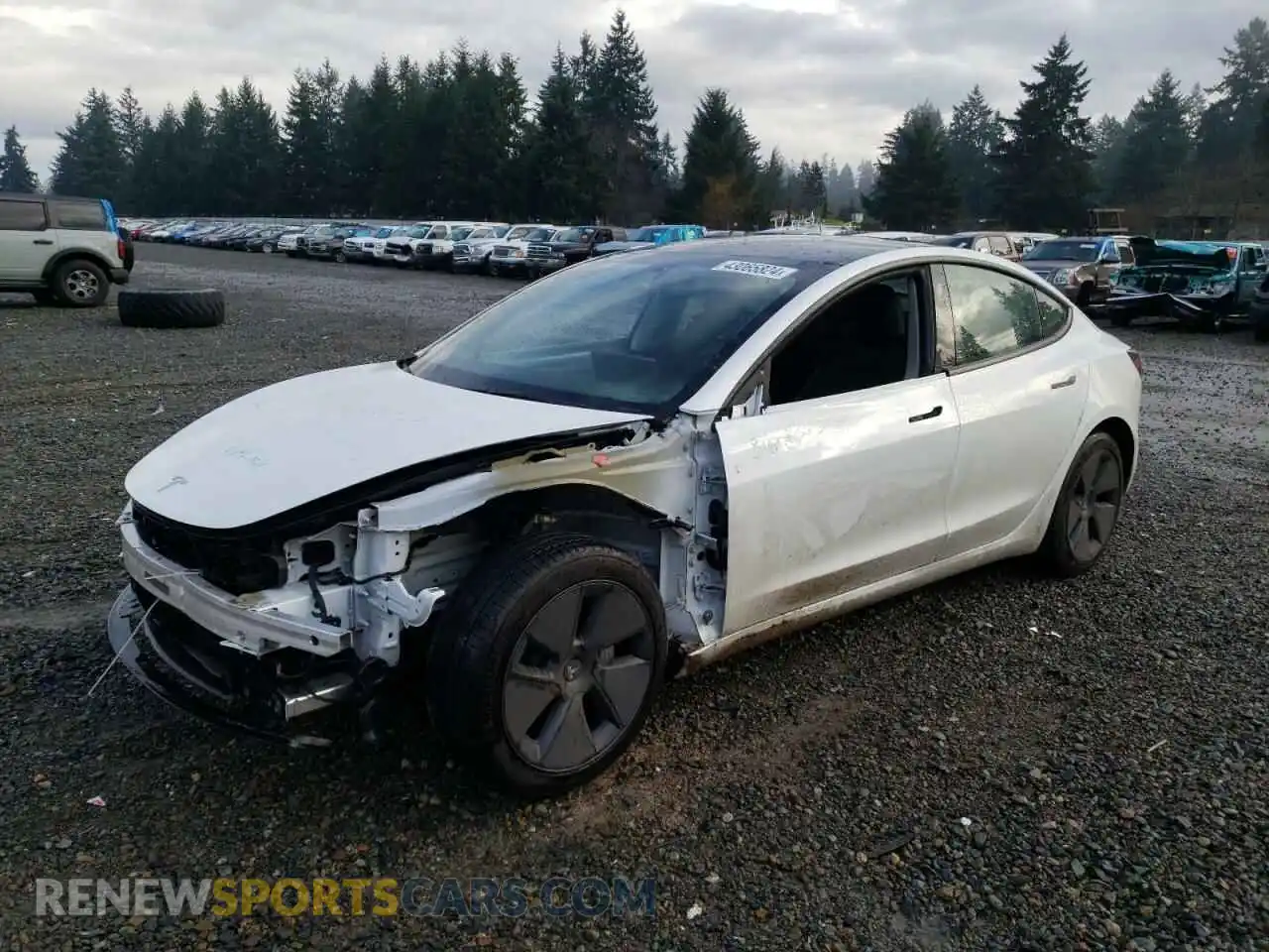 1 Photograph of a damaged car 5YJ3E1EA2PF609155 TESLA MODEL 3 2023
