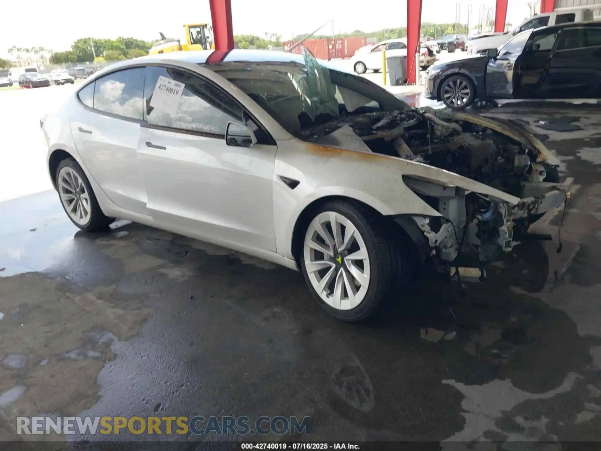 1 Photograph of a damaged car 5YJ3E1EA2PF609446 TESLA MODEL 3 2023