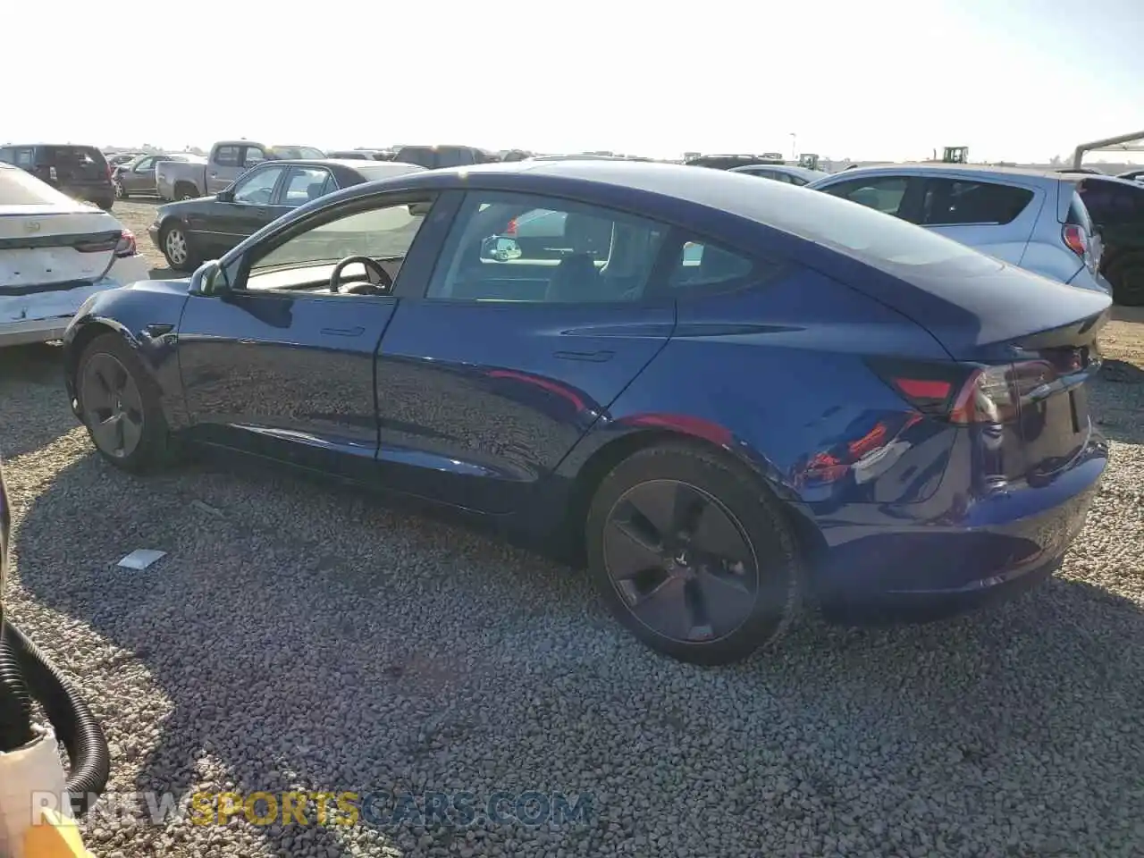 2 Photograph of a damaged car 5YJ3E1EA2PF615280 TESLA MODEL 3 2023