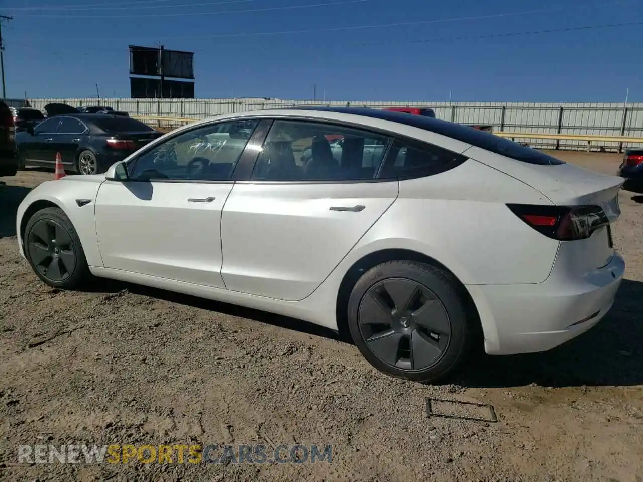 2 Photograph of a damaged car 5YJ3E1EA2PF619166 TESLA MODEL 3 2023