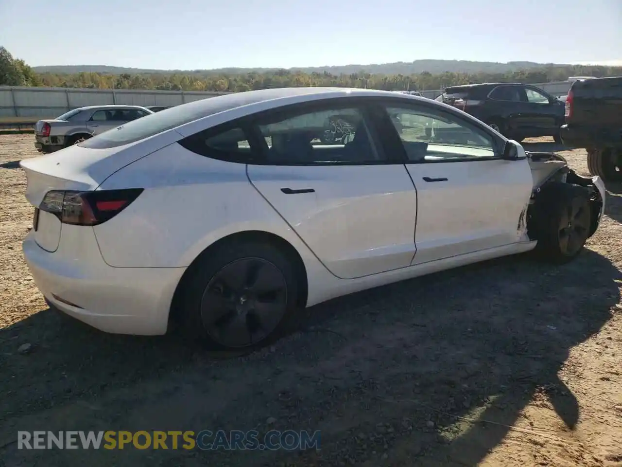 3 Photograph of a damaged car 5YJ3E1EA2PF619166 TESLA MODEL 3 2023
