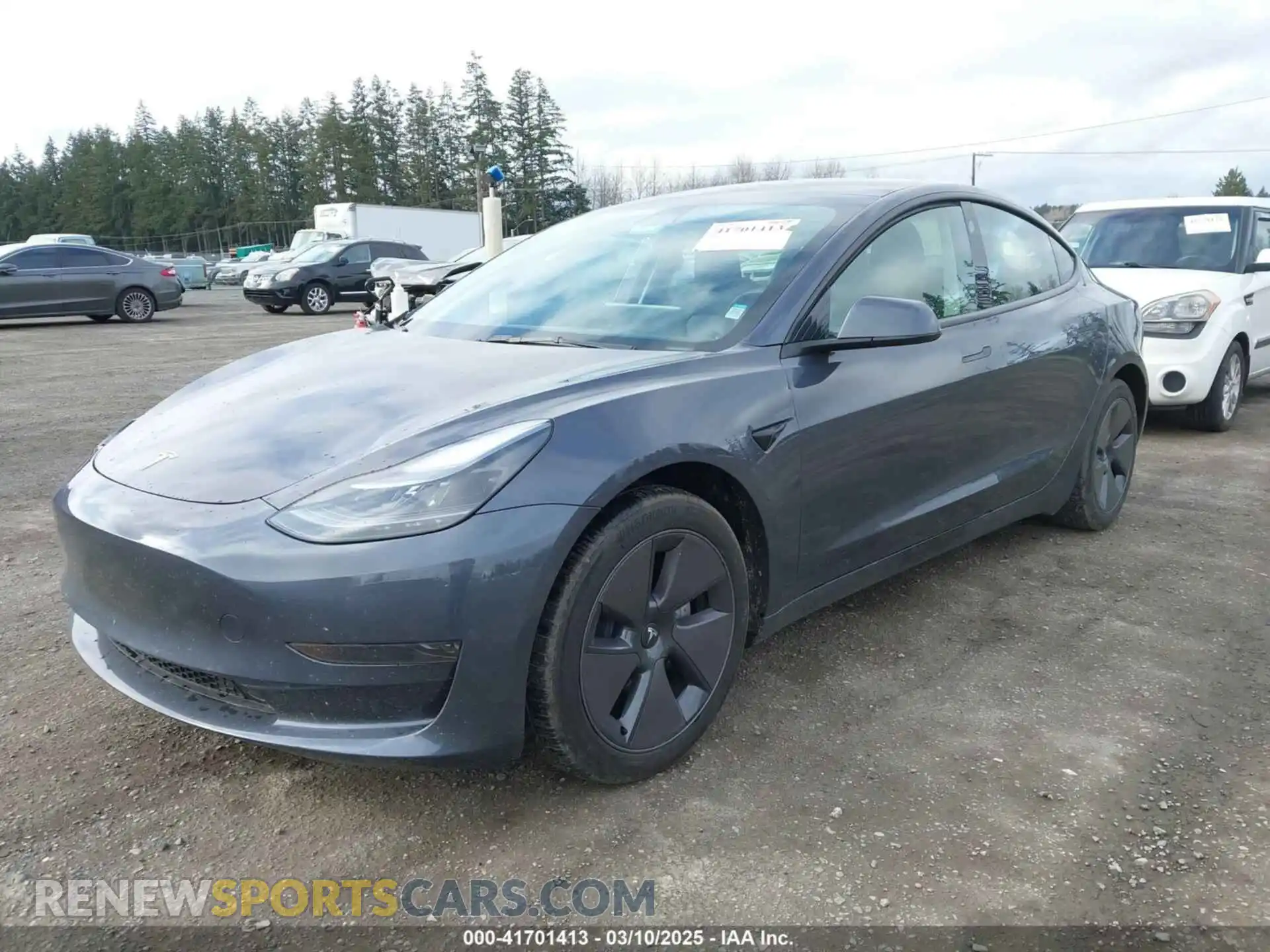 2 Photograph of a damaged car 5YJ3E1EA2PF623217 TESLA MODEL 3 2023