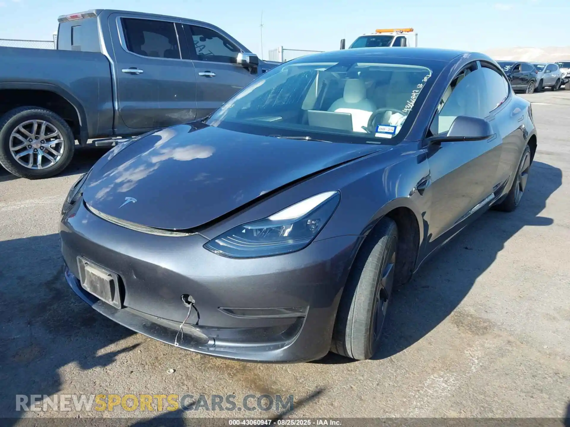 2 Photograph of a damaged car 5YJ3E1EA2PF624268 TESLA MODEL 3 2023
