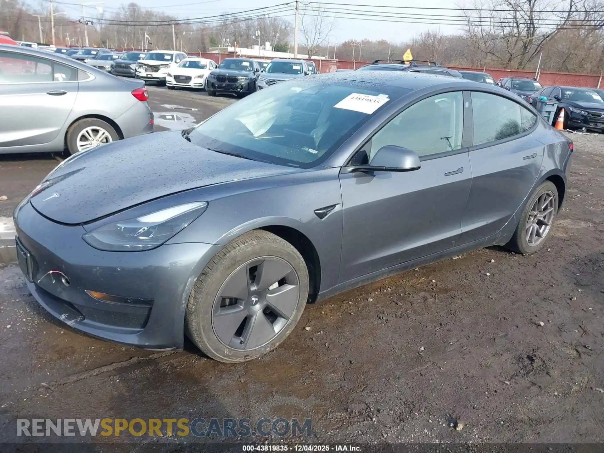 2 fotografías del automóvil dañado 5YJ3E1EA2PF640342 TESLA MODEL 3 2023