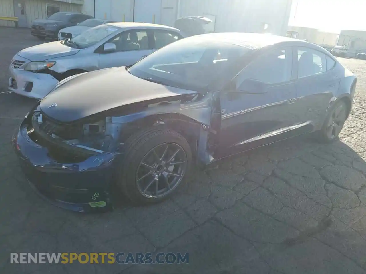 1 Photograph of a damaged car 5YJ3E1EA2PF643015 TESLA MODEL 3 2023