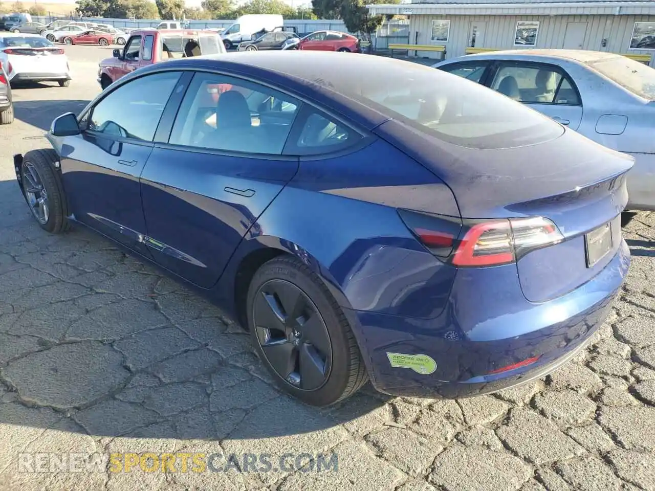 2 Photograph of a damaged car 5YJ3E1EA2PF643015 TESLA MODEL 3 2023