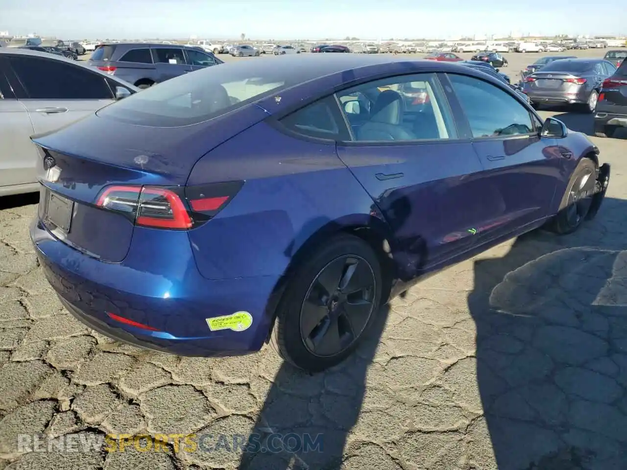 3 Photograph of a damaged car 5YJ3E1EA2PF643015 TESLA MODEL 3 2023