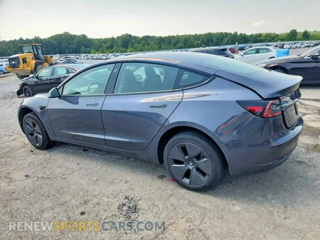 2 Photograph of a damaged car 5YJ3E1EA2PF645153 TESLA MODEL 3 2023