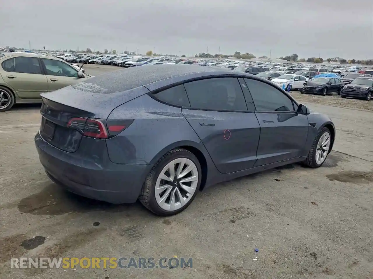 3 Photograph of a damaged car 5YJ3E1EA2PF648313 TESLA MODEL 3 2023