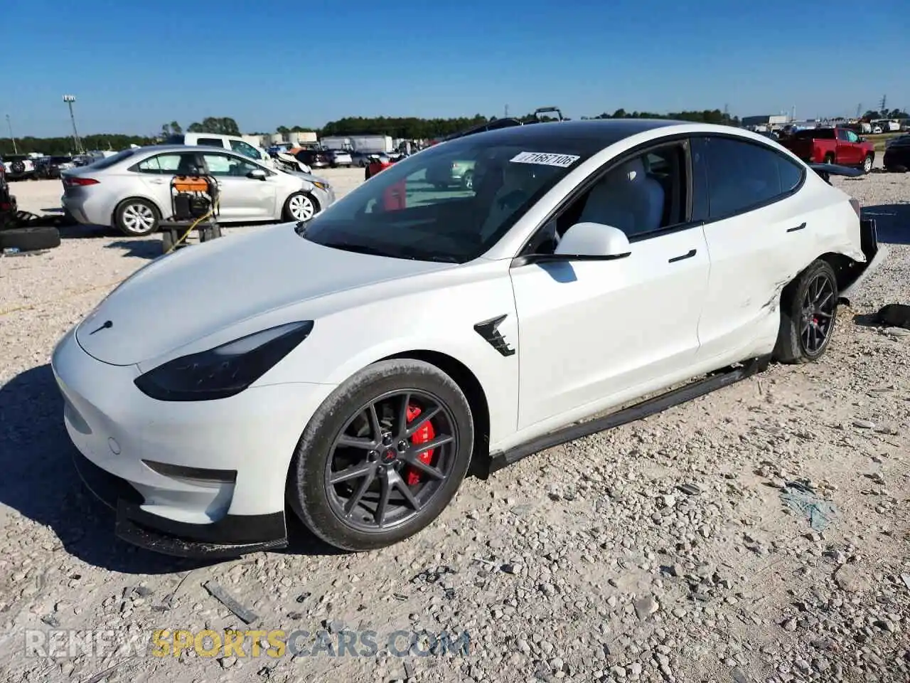 1 fotografías del automóvil dañado 5YJ3E1EA2PF653561 TESLA MODEL 3 2023