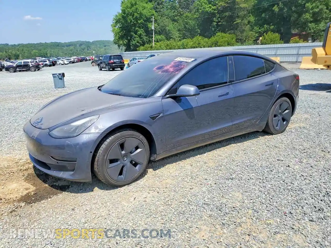 1 Photograph of a damaged car 5YJ3E1EA2PF664110 TESLA MODEL 3 2023