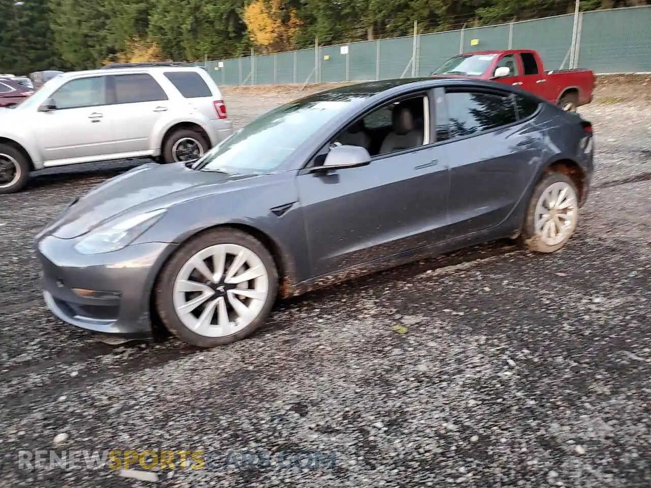 1 Photograph of a damaged car 5YJ3E1EA2PF669047 TESLA MODEL 3 2023
