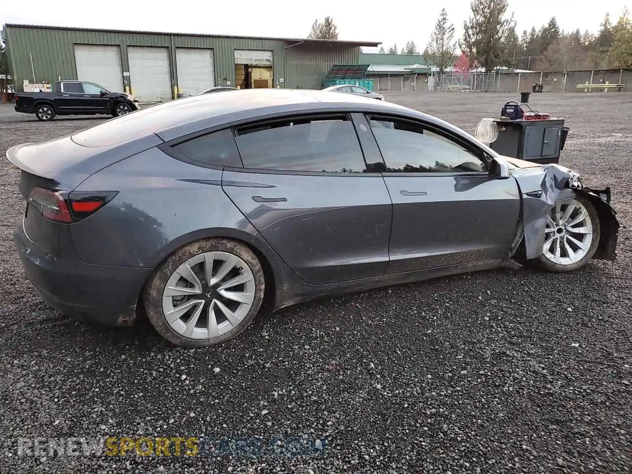 3 Photograph of a damaged car 5YJ3E1EA2PF669047 TESLA MODEL 3 2023