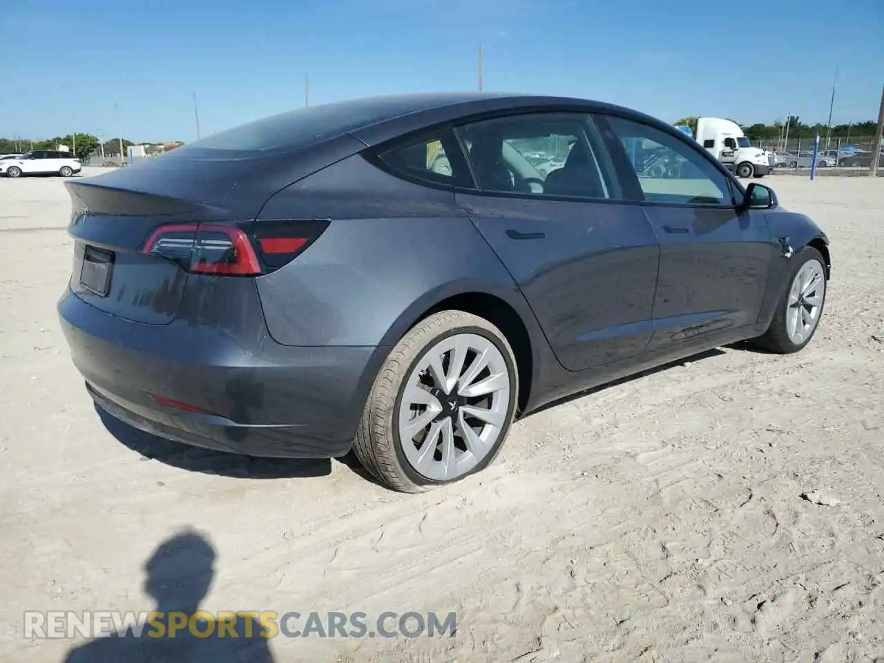 3 Photograph of a damaged car 5YJ3E1EA2PF670117 TESLA MODEL 3 2023