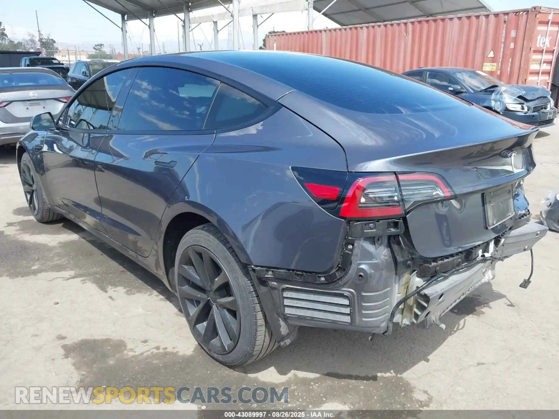 3 Photograph of a damaged car 5YJ3E1EA2PF686091 TESLA MODEL 3 2023