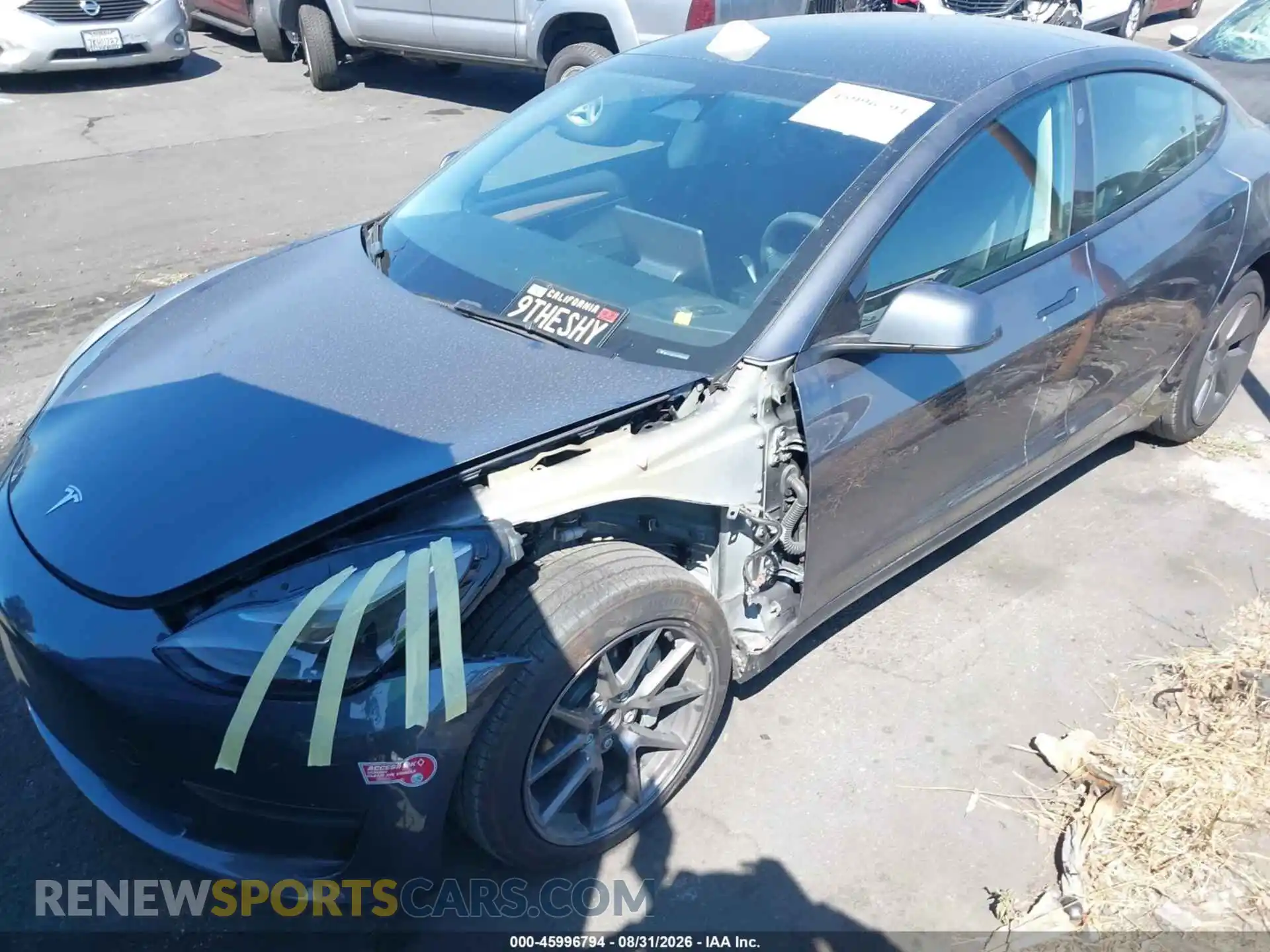 2 Photograph of a damaged car 5YJ3E1EA2PF697849 TESLA MODEL 3 2023
