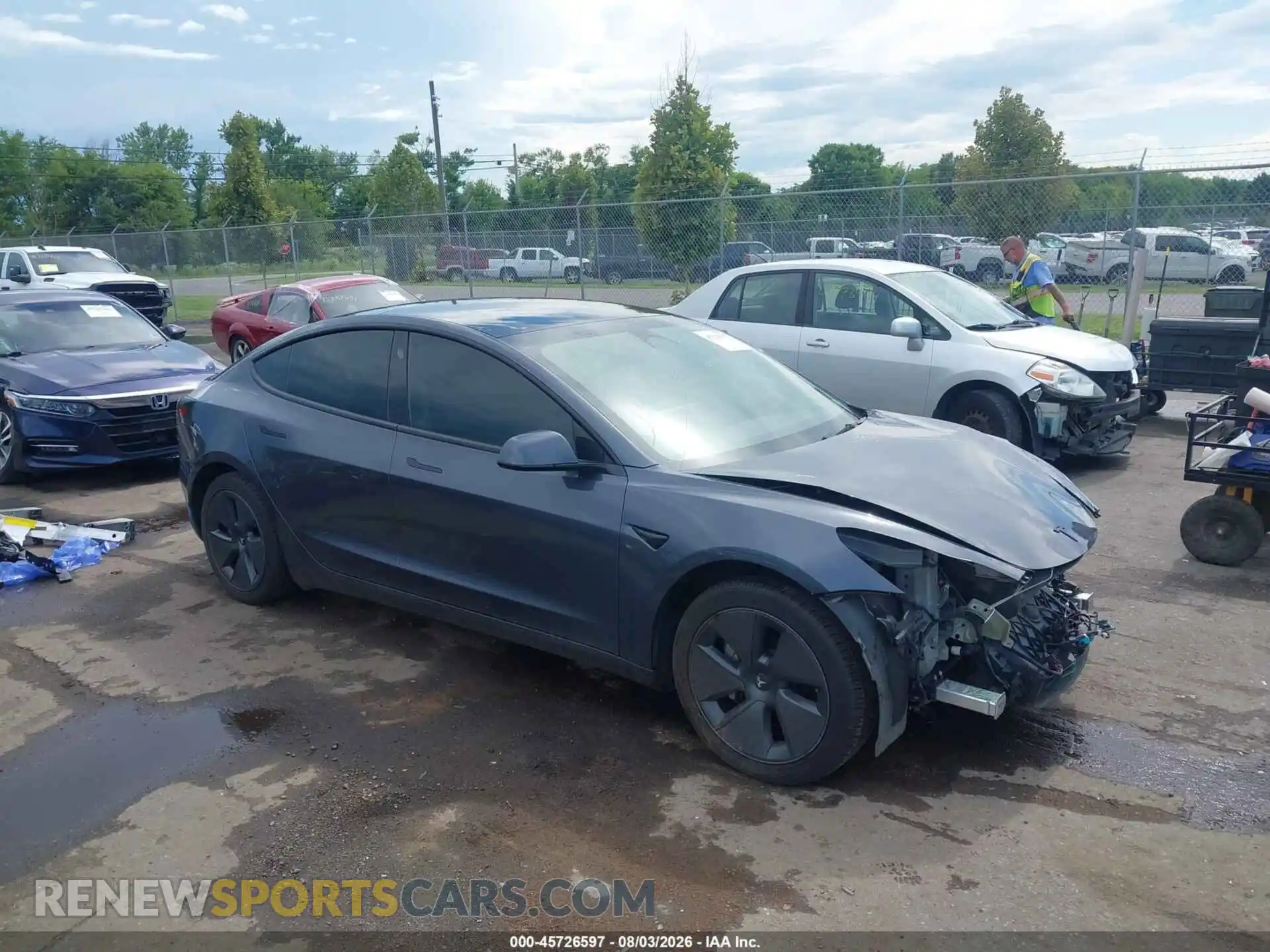 1 fotografías del automóvil dañado 5YJ3E1EA2PF699004 TESLA MODEL 3 2023