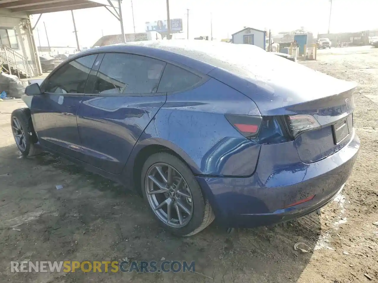 2 Photograph of a damaged car 5YJ3E1EA2PF708834 TESLA MODEL 3 2023