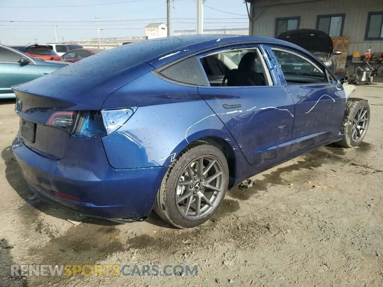 3 Photograph of a damaged car 5YJ3E1EA2PF708834 TESLA MODEL 3 2023