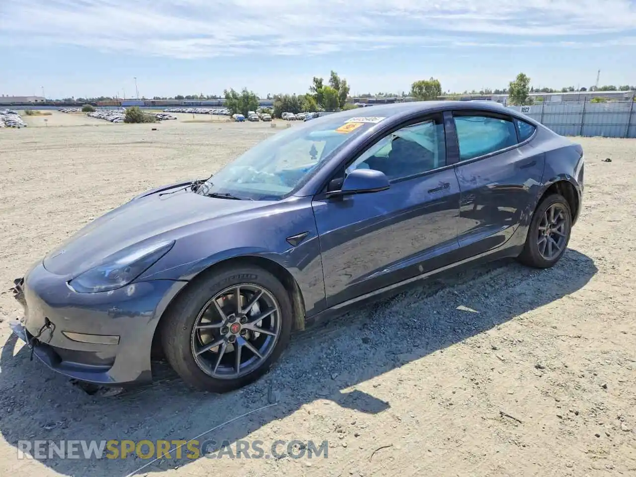 1 Photograph of a damaged car 5YJ3E1EA2PF711538 TESLA MODEL 3 2023