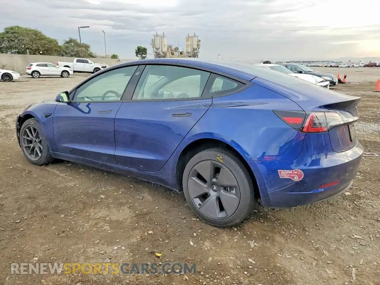 2 Photograph of a damaged car 5YJ3E1EA2PF714150 TESLA MODEL 3 2023