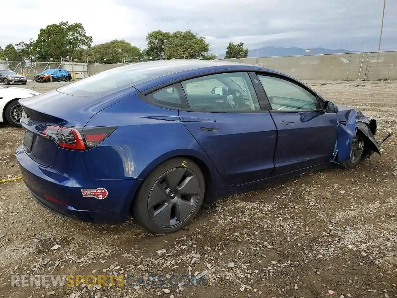 3 Photograph of a damaged car 5YJ3E1EA2PF714150 TESLA MODEL 3 2023