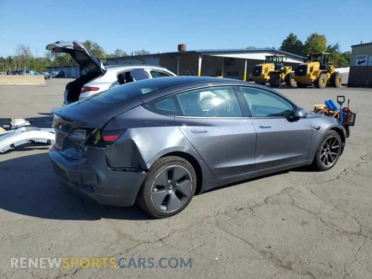 3 Photograph of a damaged car 5YJ3E1EA3PF408039 TESLA MODEL 3 2023