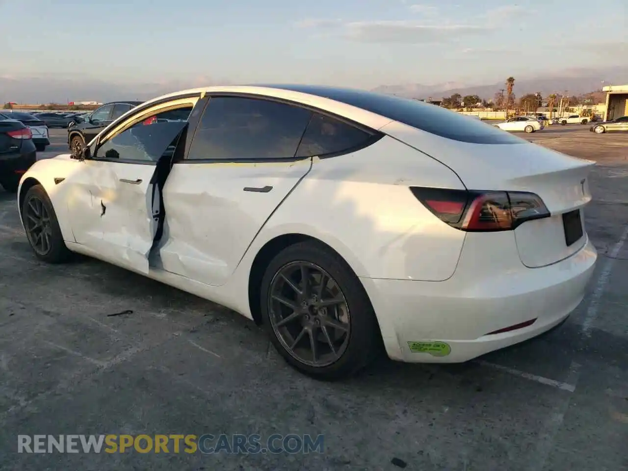 2 Photograph of a damaged car 5YJ3E1EA3PF410065 TESLA MODEL 3 2023