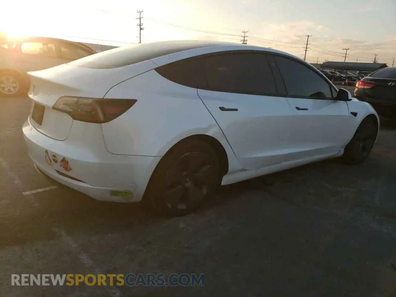 3 Photograph of a damaged car 5YJ3E1EA3PF410065 TESLA MODEL 3 2023