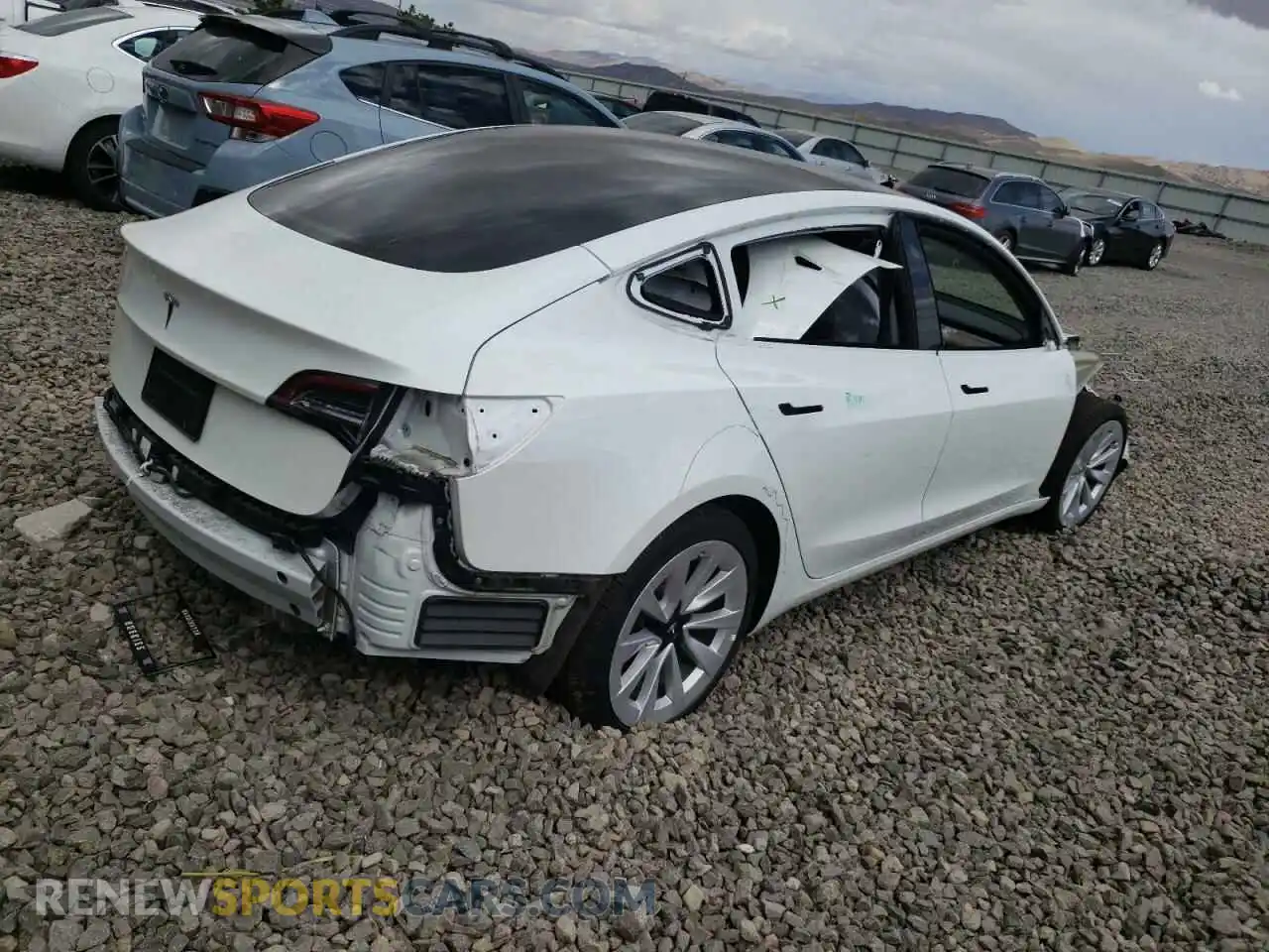 3 Photograph of a damaged car 5YJ3E1EA3PF412706 TESLA MODEL 3 2023