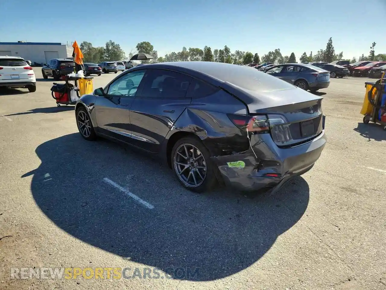2 Фотография поврежденного автомобиля 5YJ3E1EA3PF418344 TESLA MODEL 3 2023
