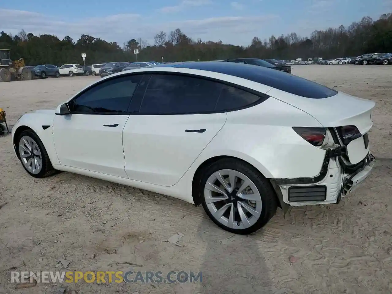 2 Photograph of a damaged car 5YJ3E1EA3PF427870 TESLA MODEL 3 2023