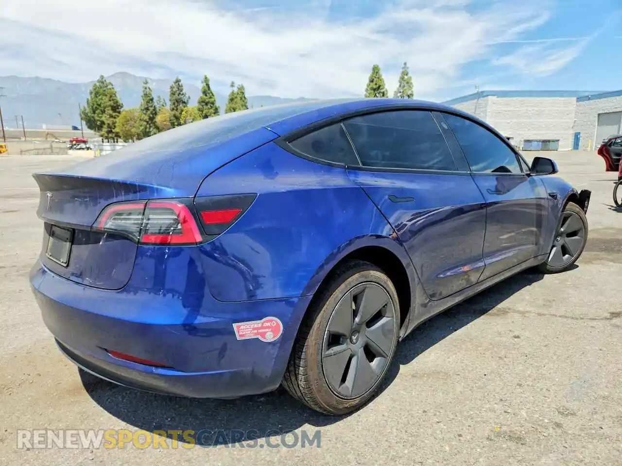 3 Photograph of a damaged car 5YJ3E1EA3PF432261 TESLA MODEL 3 2023