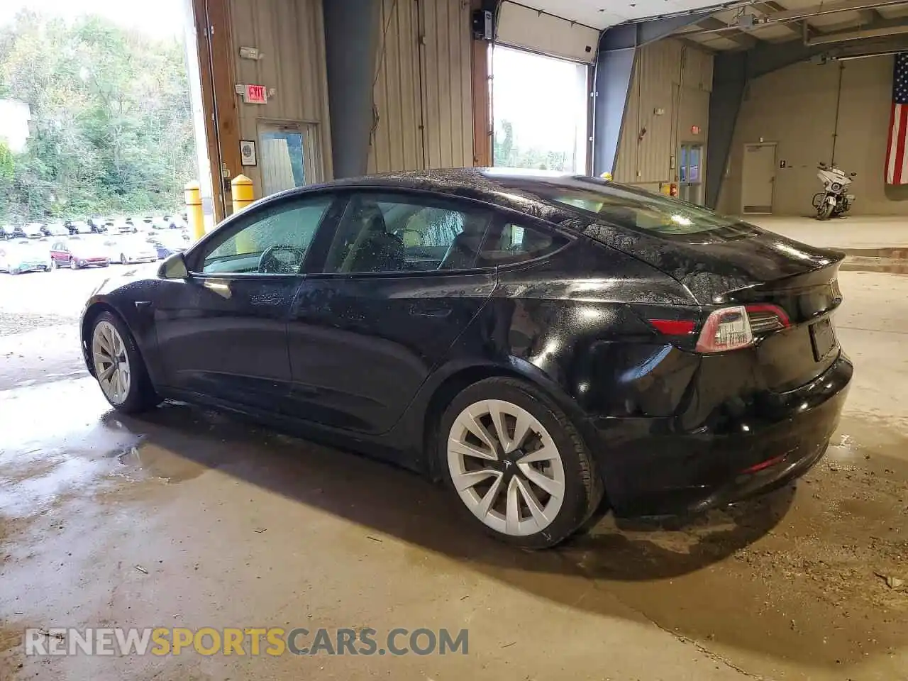 2 Photograph of a damaged car 5YJ3E1EA3PF435404 TESLA MODEL 3 2023