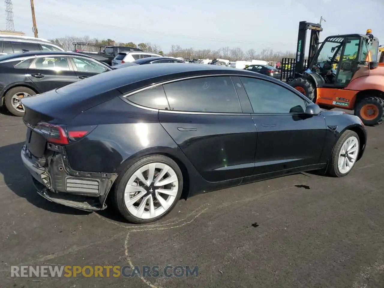 3 Photograph of a damaged car 5YJ3E1EA3PF436276 TESLA MODEL 3 2023