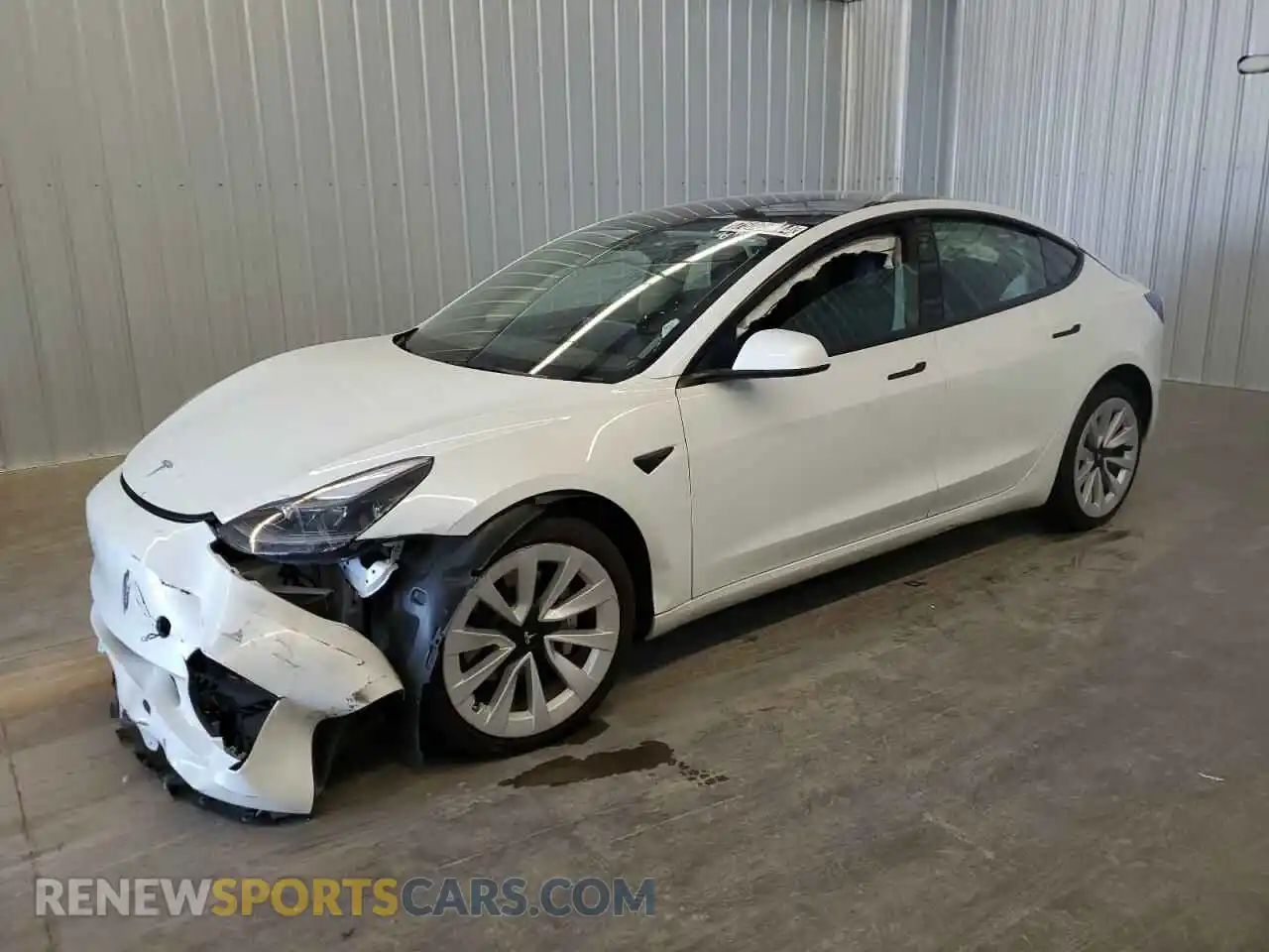 1 Photograph of a damaged car 5YJ3E1EA3PF436892 TESLA MODEL 3 2023