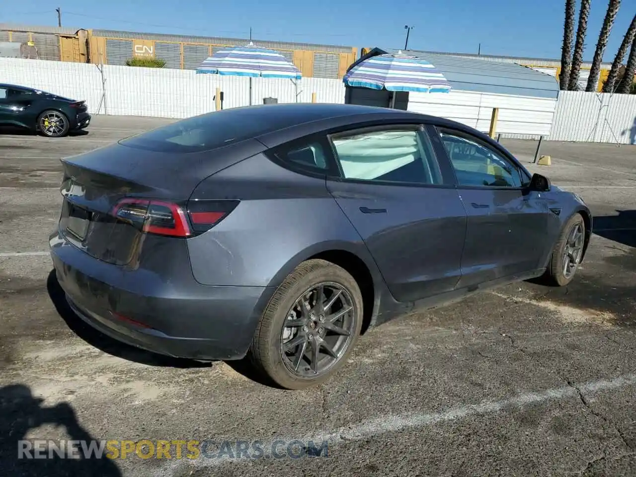 3 Photograph of a damaged car 5YJ3E1EA3PF447004 TESLA MODEL 3 2023