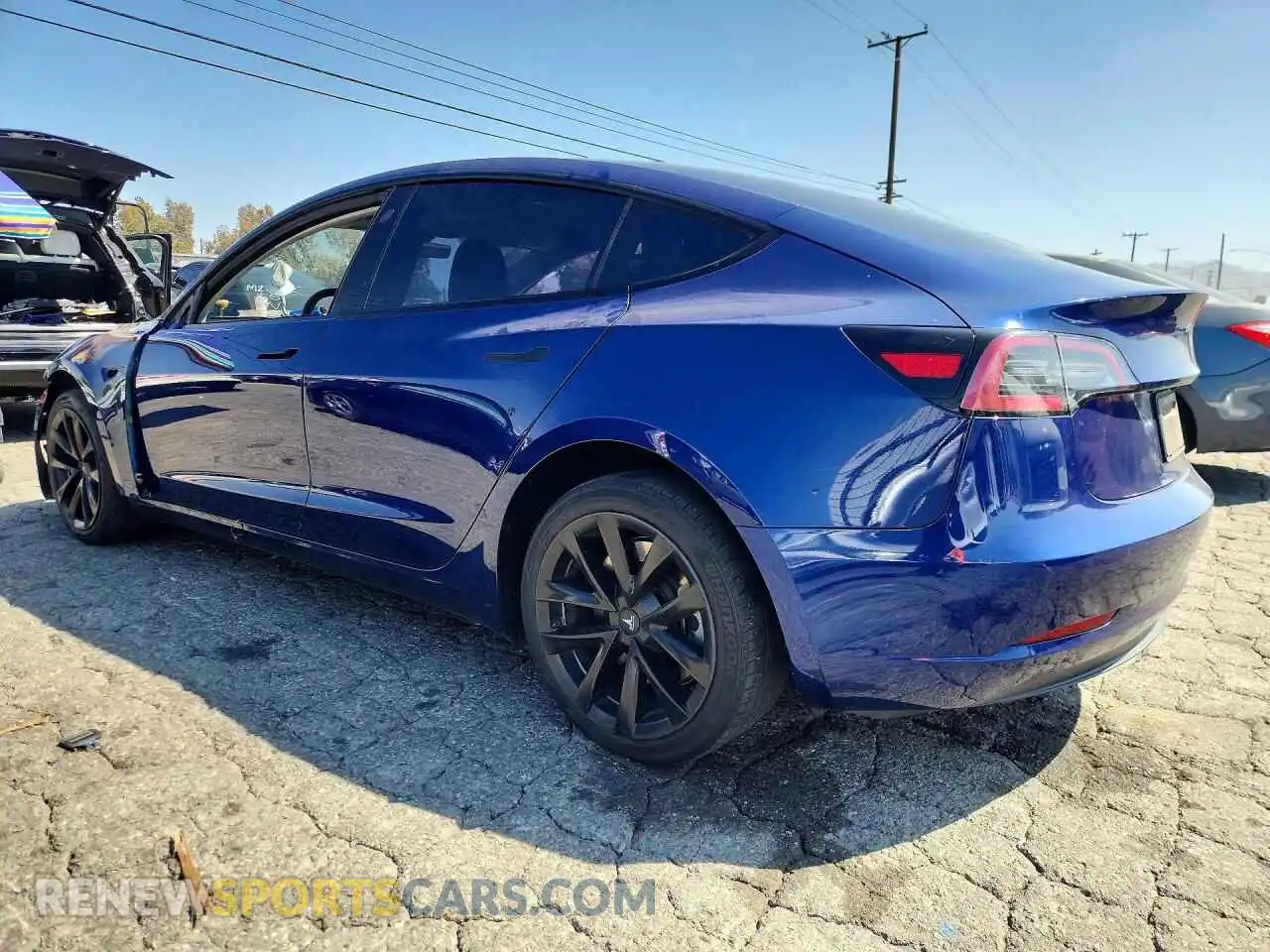 2 Photograph of a damaged car 5YJ3E1EA3PF448220 TESLA MODEL 3 2023