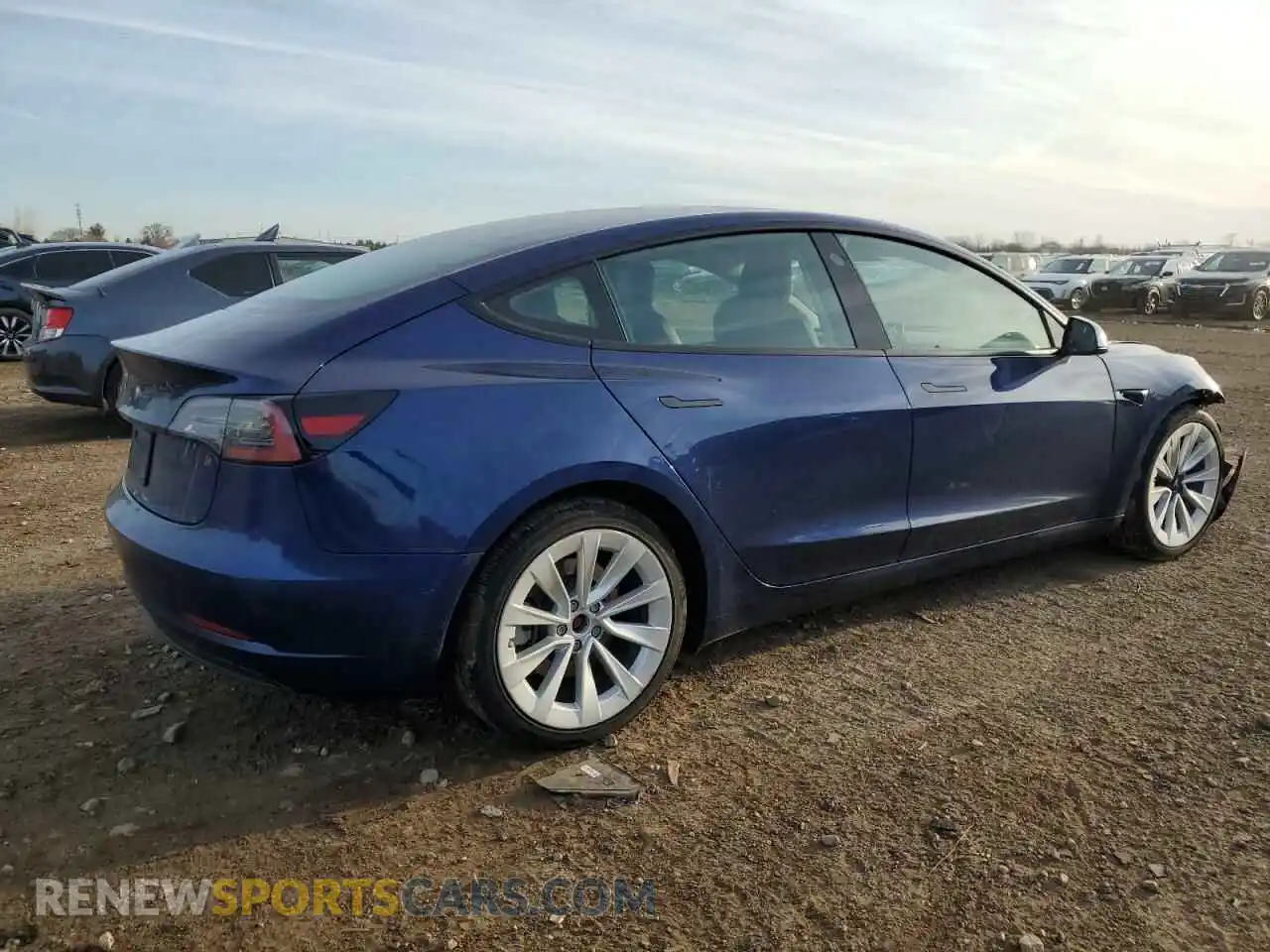 3 Photograph of a damaged car 5YJ3E1EA3PF448380 TESLA MODEL 3 2023